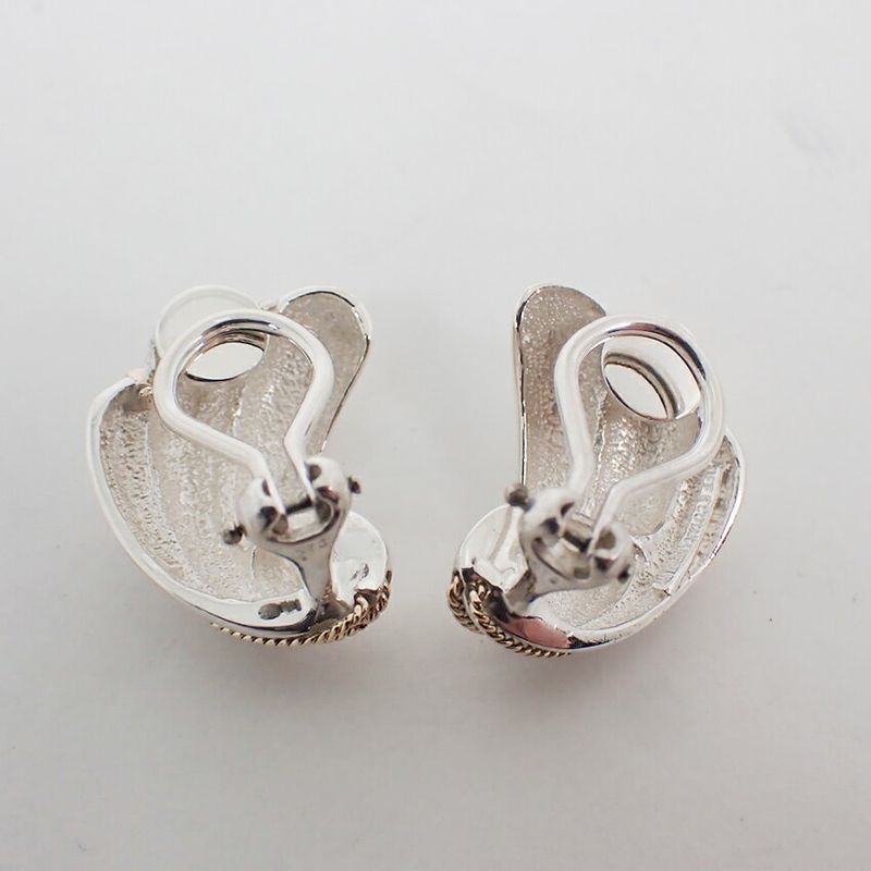 Tiffany & Co 925 Vintage Rope Earrings