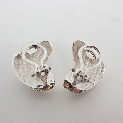 Tiffany & Co 925 Vintage Rope Earrings