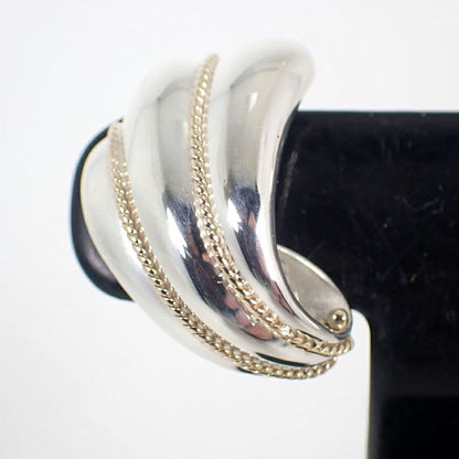 Tiffany & Co 925 Vintage Rope Earrings