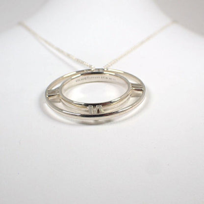 Tiffany & Co 925 Open Atlas Circle Pendant