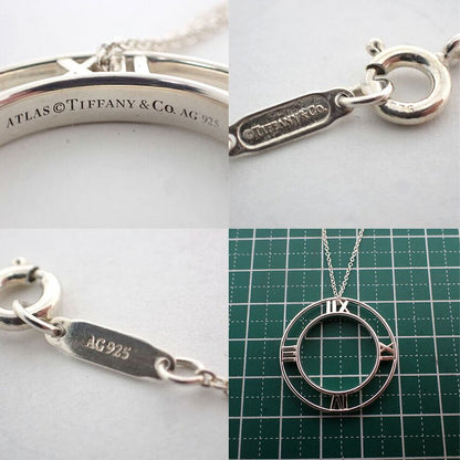 Tiffany & Co 925 Open Atlas Circle Pendant