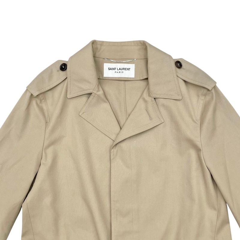 Saint Laurent Trench Coat Spring 46 Beige