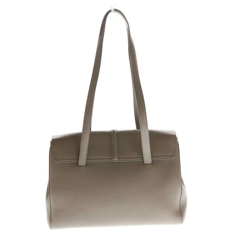 Celine Soft Seeds 16 Large Tote Beige Leather Gold