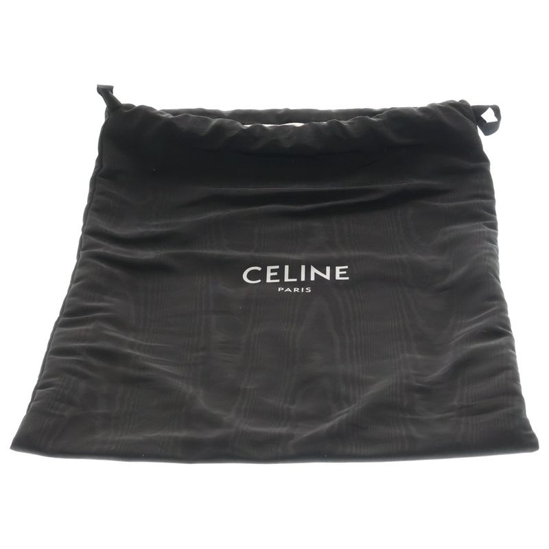 Celine Soft Seeds 16 Large Tote Beige Leather Gold