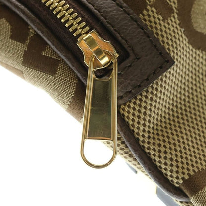 Gucci Jumbo GG Belt Shoulder Bag Beige