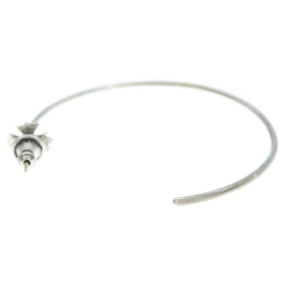 Chrome Hearts Hoop CH Pls CH Plus Earrings Silver