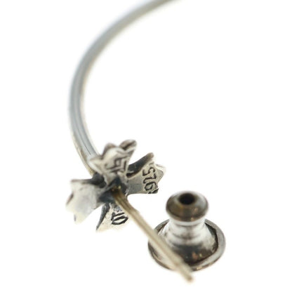 Chrome Hearts Hoop CH Pls CH Plus Earrings Silver
