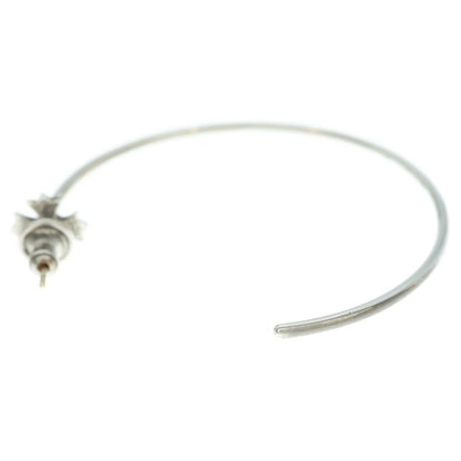Chrome Hearts Hoop CH Pls CH Plus Earrings Silver