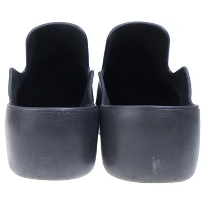 Bottega Veneta Flash Pump Rubber Clog Sandals Black