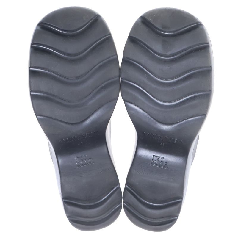 Bottega Veneta Flash Pump Rubber Clog Sandals Black