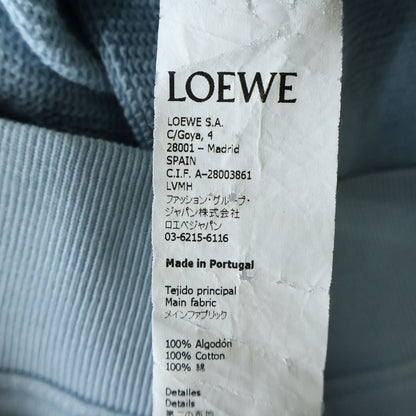 Loewe Anagram Sweatshirt Front Logo Embroidery Crew Neck Long Sleeve Trainer