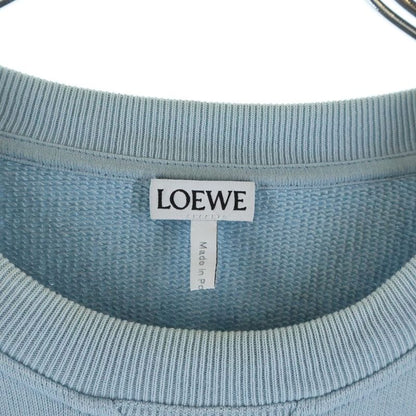Loewe Anagram Sweatshirt Front Logo Embroidery Crew Neck Long Sleeve Trainer