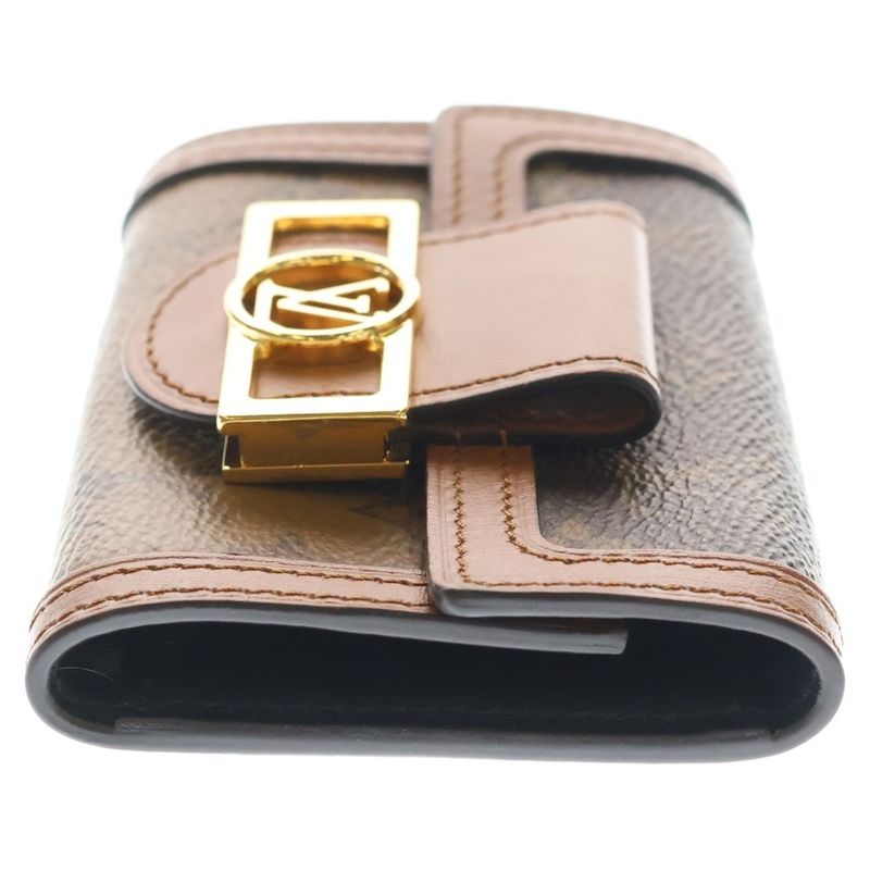 Louis Vuitton Monogram Reverse Dauphine Multicles 6 Compact Wallet Trifold