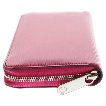 Louis Vuitton Zippy Epi Round Zip Wallet Pink