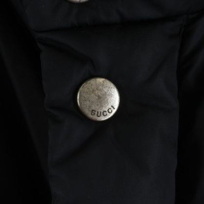 Gucci GG Jacquard Nylon Down Jacket Black