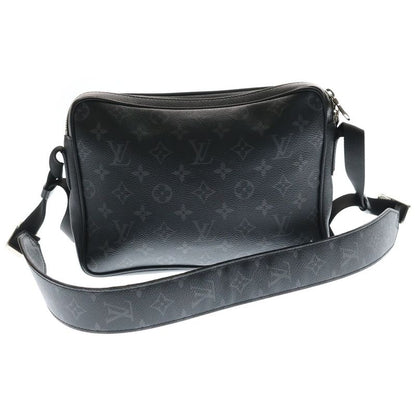 Louis Vuitton Shoulder Bag Outdoor Messenger Taigarama Noir Black Monogram PM