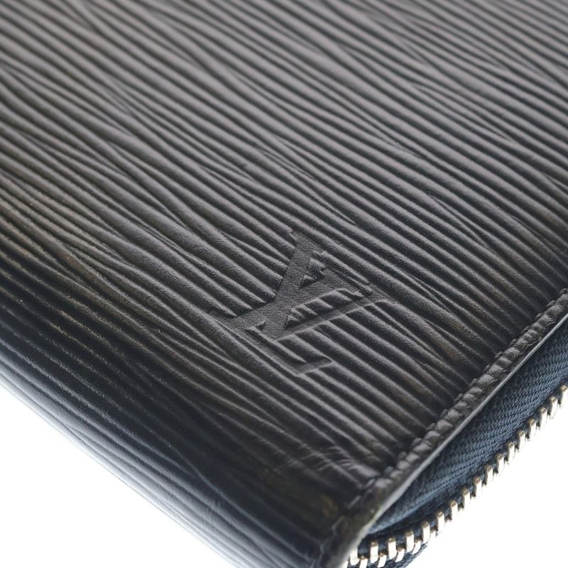 Louis Vuitton Zippy Wallet Organizer NM Epi Navy