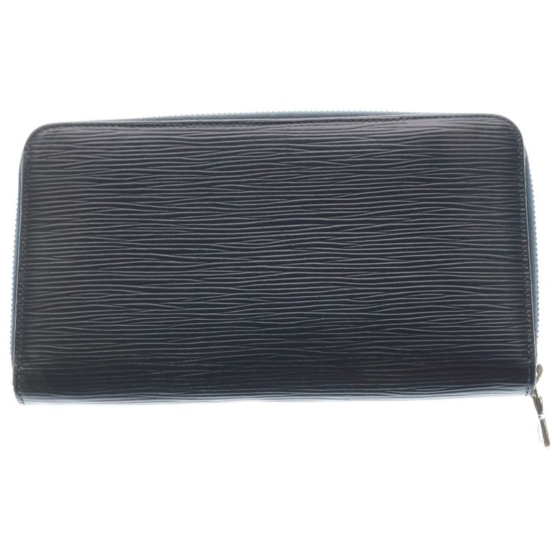 Louis Vuitton Zippy Wallet Organizer NM Epi Navy