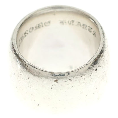 Chrome Hearts Classic Oval Cross Ring Silver