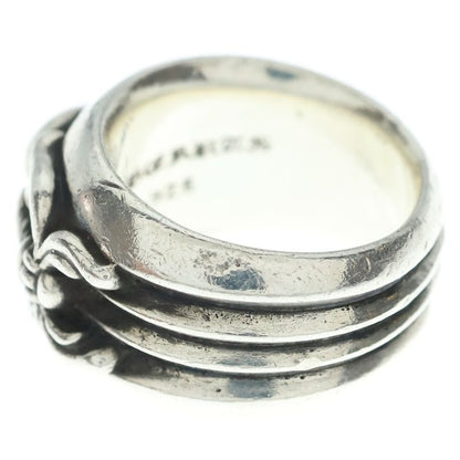 Chrome Hearts Dagger Ring Silver
