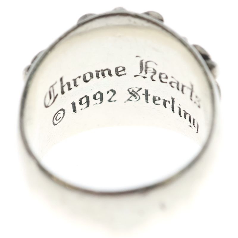 Chrome Hearts Keeper Ring Silver