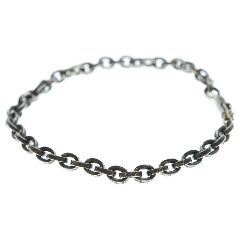 Chrome Hearts Paper Chain Bracelet Silver