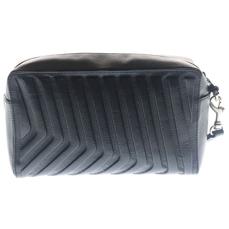 Balenciaga Car Toiletry Pouch Clutch Black