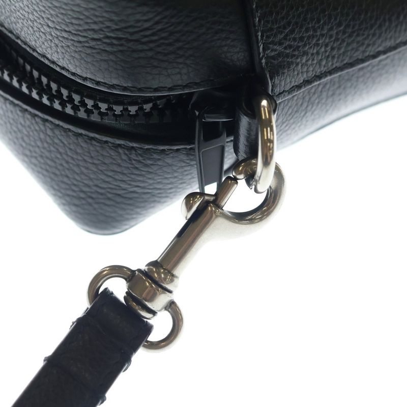 Balenciaga Car Toiletry Pouch Clutch Black
