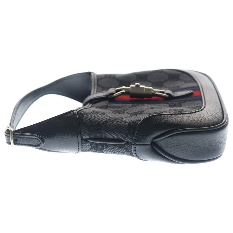Gucci Collaboration Jackie the Hacker Project 2-Way Leather Trim Canvas