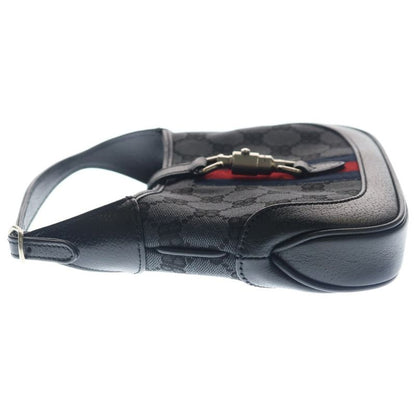 Gucci Collaboration Jackie the Hacker Project 2-Way Leather Trim Canvas