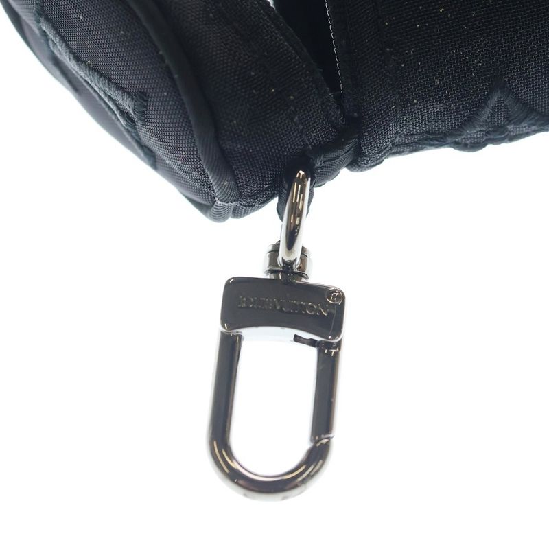 Louis Vuitton Monogram Mesh Multi Case Pouch Black