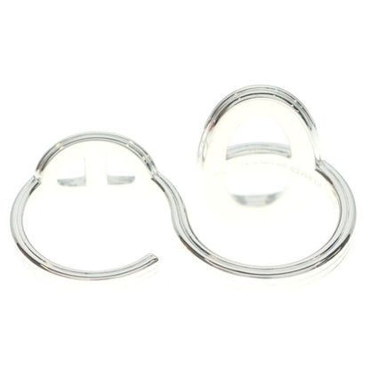 Hermes Chaine D'ancre Double Ring Silver