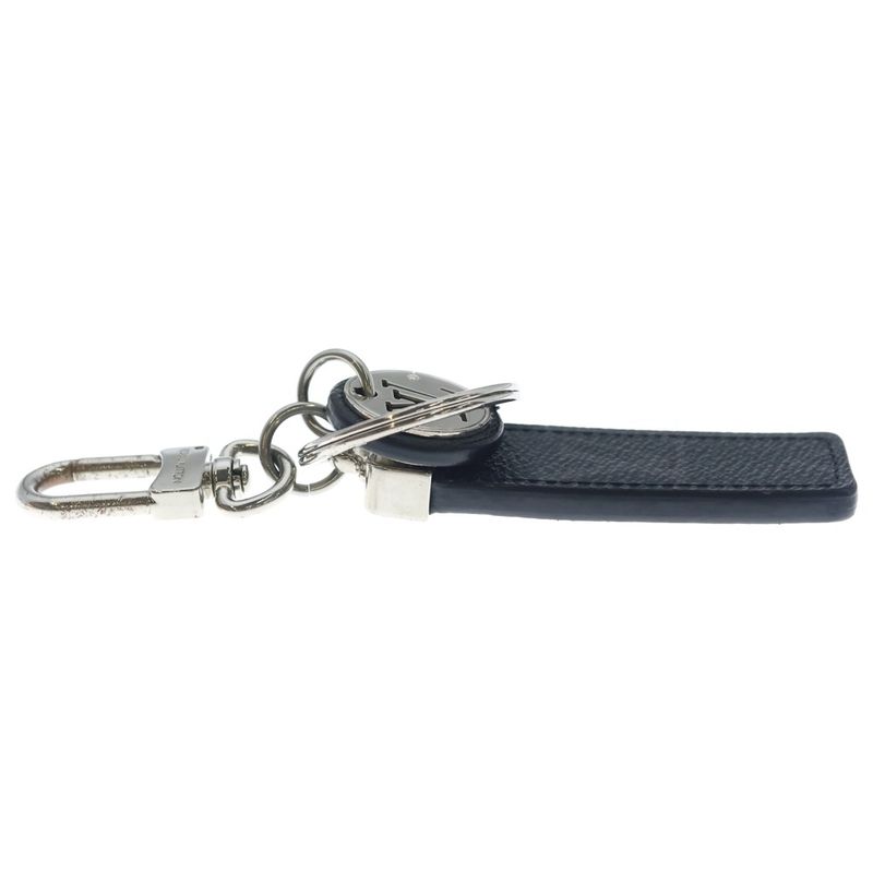 Louis Vuitton Porte Cles LV Neo Club Bag Charm Key Ring Key Holder Black Silver