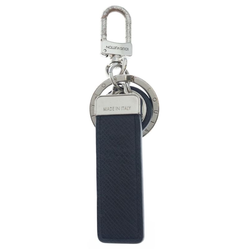 Louis Vuitton Porte Cles LV Neo Club Bag Charm Key Ring Key Holder Black Silver