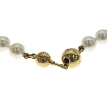 Louis Vuitton Dynasty Flower Pearl Gold Necklace