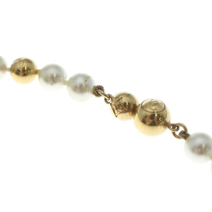 Louis Vuitton Dynasty Flower Pearl Gold Necklace