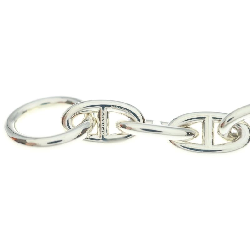 Hermes Chaine D'ancre GM Silver Bracelet