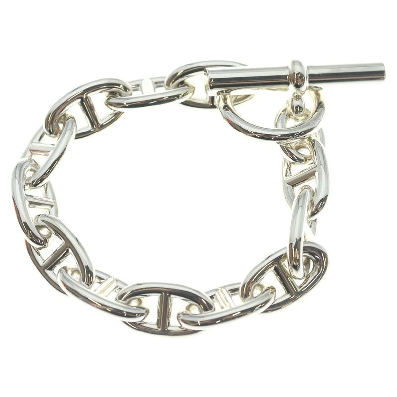 Hermes Chaine D'ancre GM Silver Bracelet