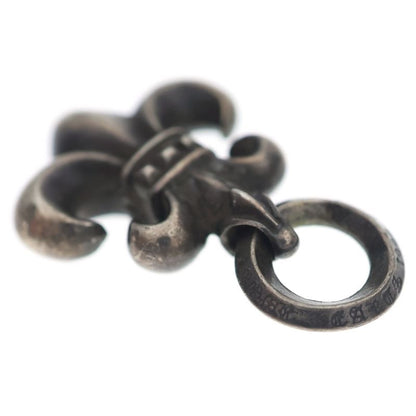 Chrome Hearts BS Fluer Charm BS Pendant Silver Necklace