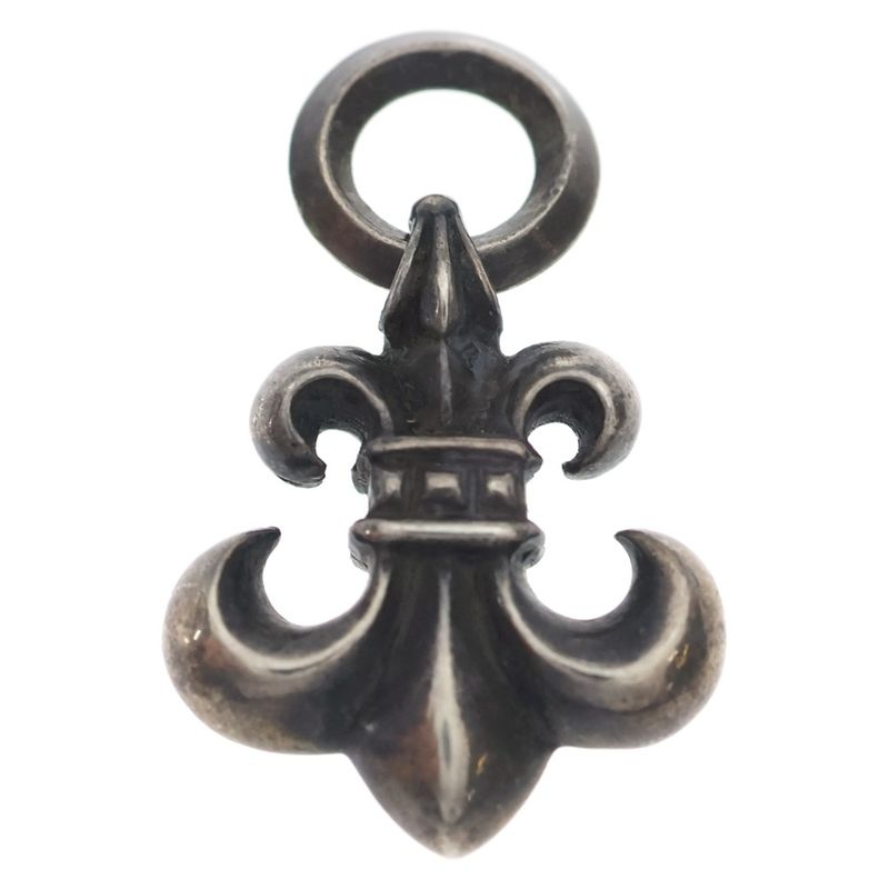 Chrome Hearts BS Fluer Charm BS Pendant Silver Necklace