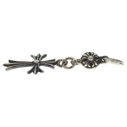 Chrome Hearts Tny CH Crs 1 Ball Tiny CH Cross Charm Pendant Top Silver