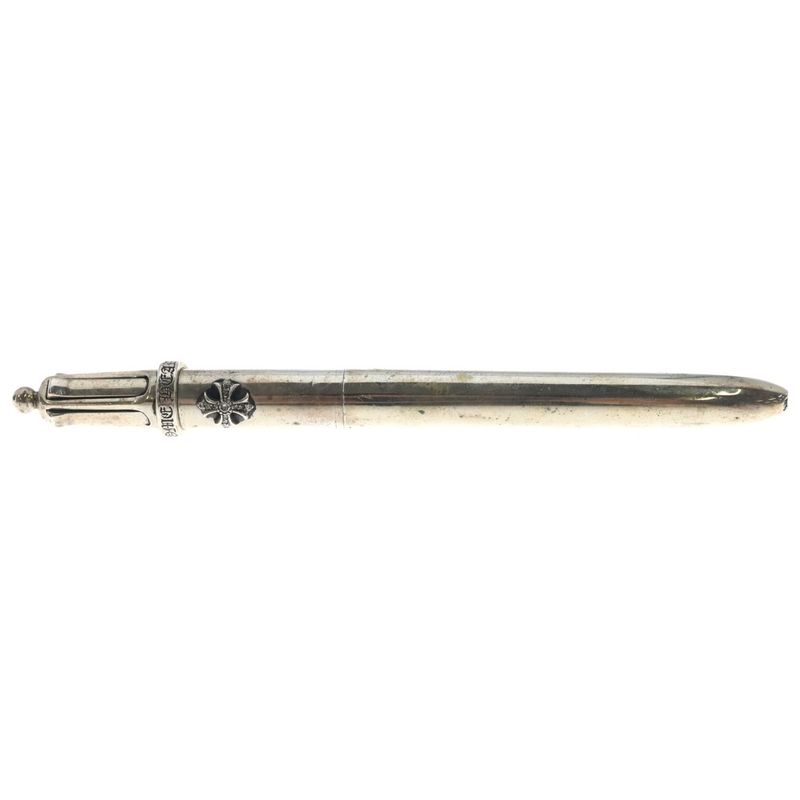 Chrome Hearts 4 Color Pen Aftermarket Diamond Ballpoint Pen Silver