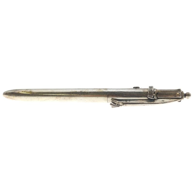 Chrome Hearts 4 Color Pen Aftermarket Diamond Ballpoint Pen Silver