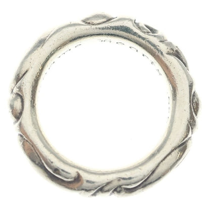 Chrome Hearts Scrl Band Scroll Ring Silver