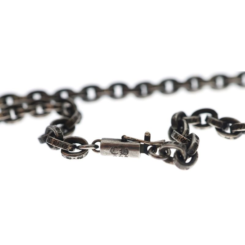 Chrome Hearts Paper Chain 18 Necklace Silver