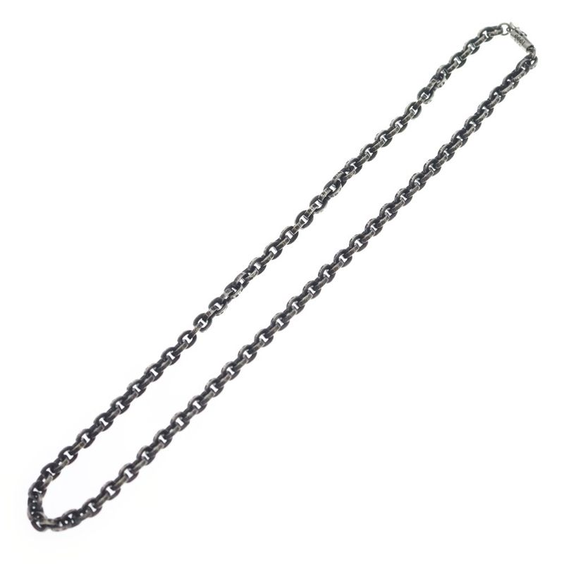 Chrome Hearts Paper Chain 18 Necklace Silver
