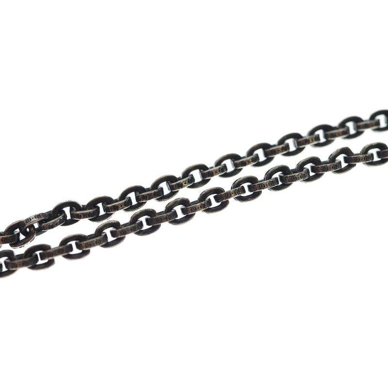 Chrome Hearts Paper Chain 18 Necklace Silver