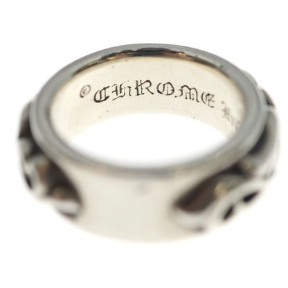 Chrome Hearts Dbl Narrow Vine Band Double Silver Ring