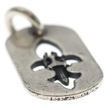 Chrome Hearts D Tag Sml Fle Dag Fudaga Dog Tag Small Necklace Top