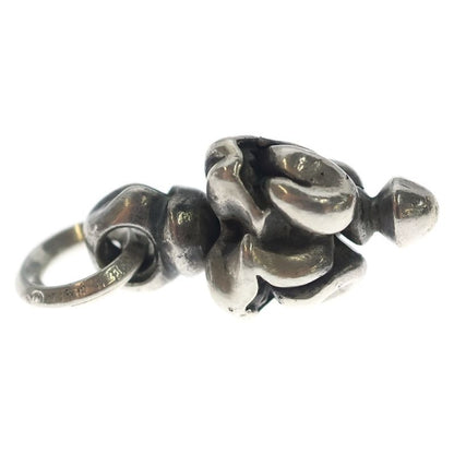 Chrome Hearts LT Swivel Lip and Tongue Charm Silver Necklace Top